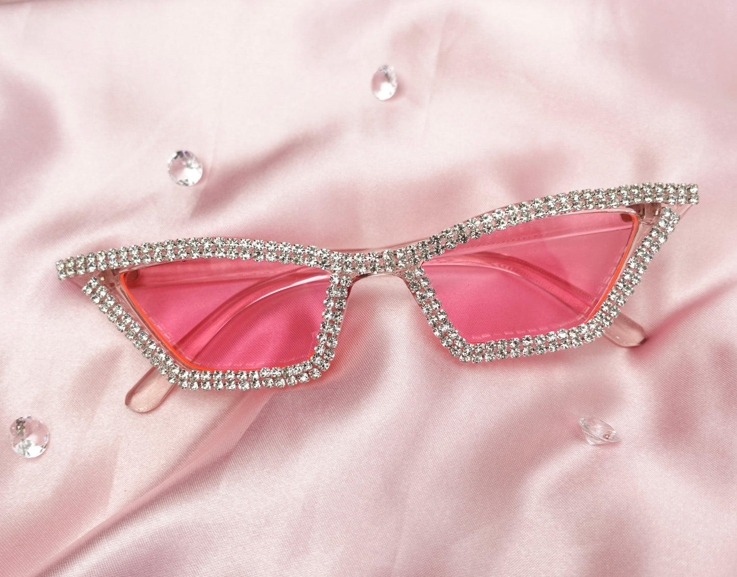 Cloud Dote Pink Cat Eye Sunglasses