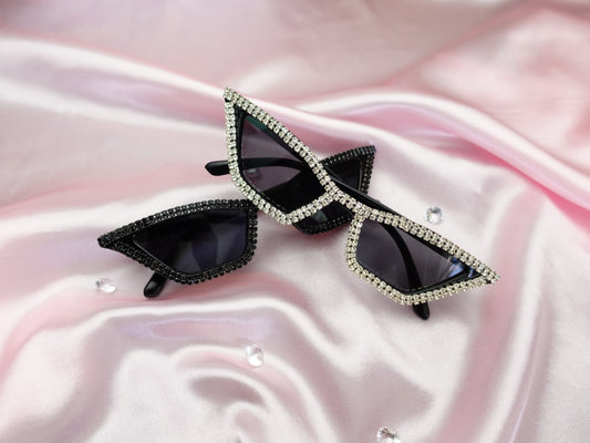 Cloud Dote Rhinestone Cat Eye Sunglasses