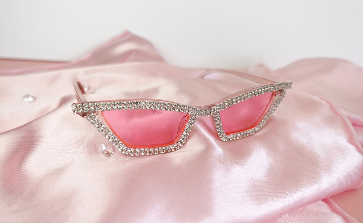 Cloud Dote Pink Cat Eye Sunglasses